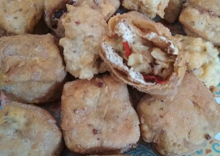 Resep Tahu isi mercon yang Enak Banget