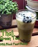 Thai Green Tea with Black Pearl Bubble *