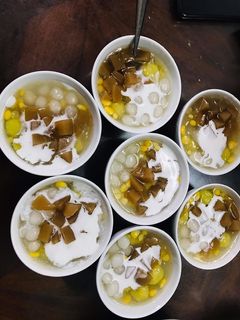 Hình của món Chè ngô khoai dẻo.