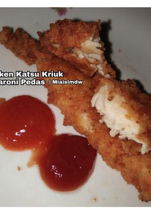 Foto resep Chicken Katsu Makaroni Pedas