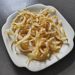 A picture of Fried Silver Fish.