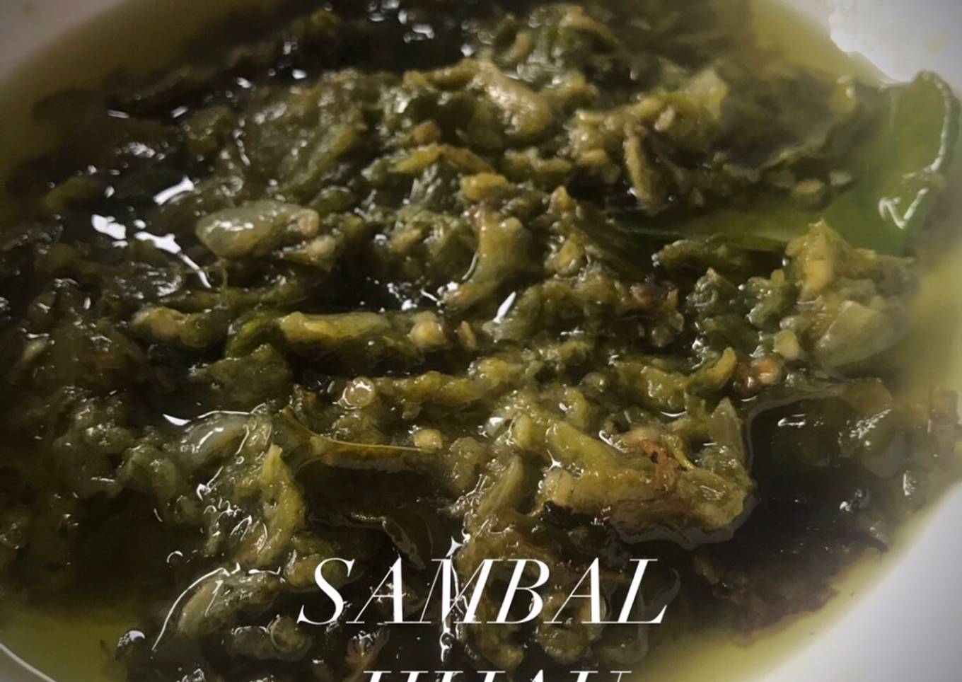 [39] Sambal Hijau — ala Bebek Kaleyo