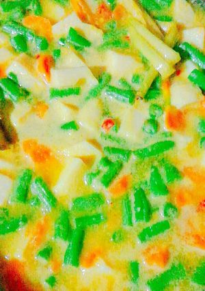 Foto resep Buncis Kuah Bumbu Kuning