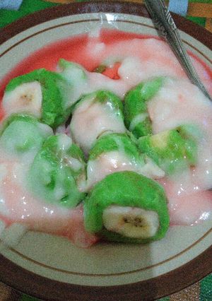 Foto resep Es pisang ijo