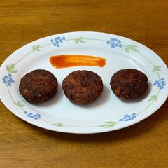 A picture of Poha cutlet.