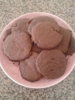Una foto de Galletas de chocolate