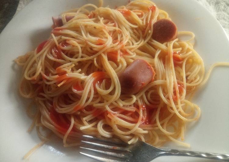 Sausage spaghetti