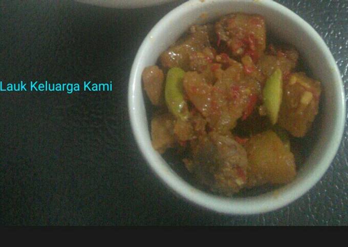 Anti Ribet, Bikin Sambal kentang Hati Petai Yang Sederhana