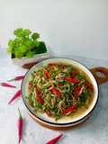Oseng Kelakai Tauge Udang Rebon