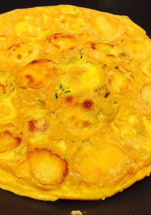 A picture of Fried Potato and Egg.