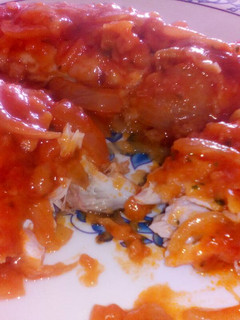 Una foto de Xarda en tomate🐟🍅