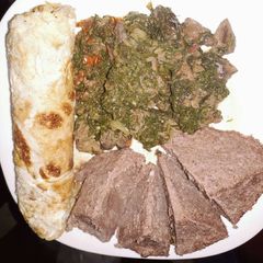 A picture of Sorghum ugali.