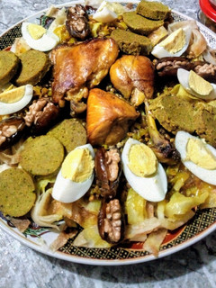 صورة لوصفة الرفيسة بالدجاج والكاشير