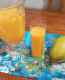 Jugo de mango al momento