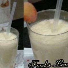 A picture of Peach shake.