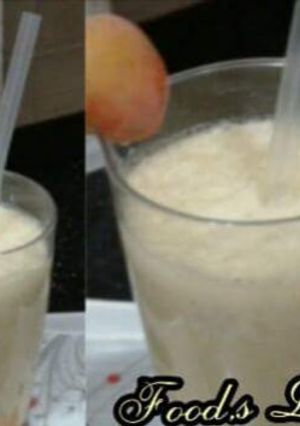 A picture of Peach shake.