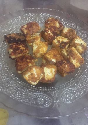 A picture of Tawa paneer Tikka.