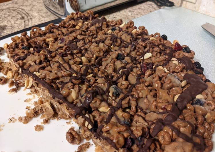 Recipe of Super Quick Homemade Crunchtastic bars