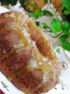 عکسی از دستور کیک هل و گلاب