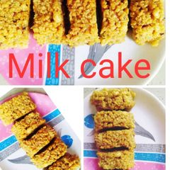 A picture of Milk cake by Arti lokwani.