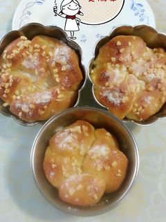 手撕煉乳麵包 的食譜成品照片