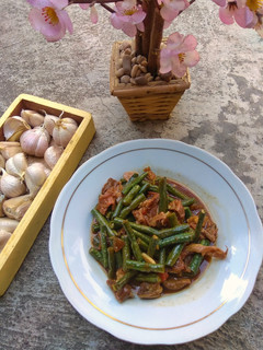 Foto resep Kacang panjang tumis ampela