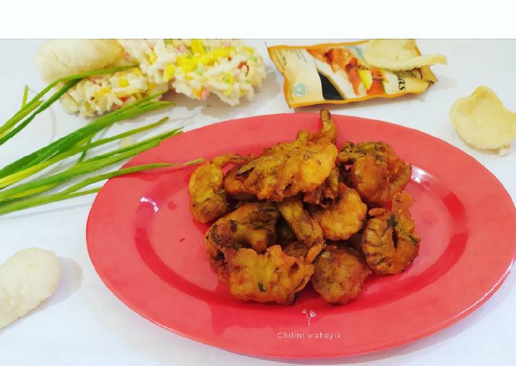 Cara Gampang Menyiapkan Udang tepung bumbu jangkep Anti Gagal