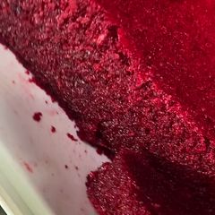 A picture of Moist Red Velvet Cake.