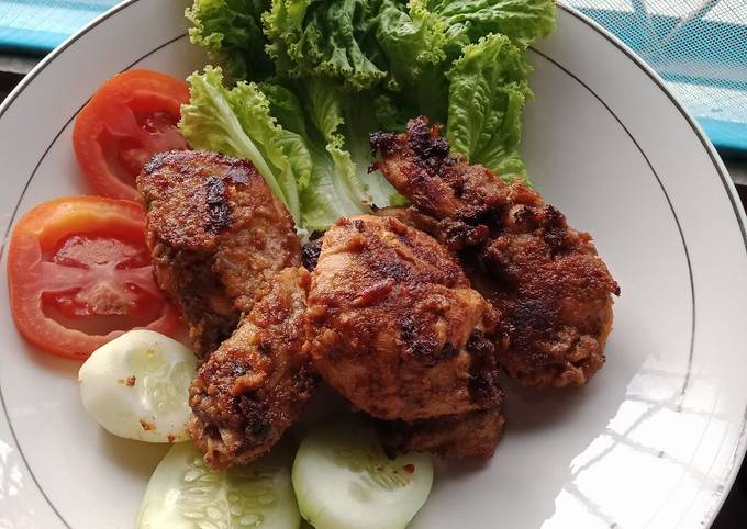 Resep Ayam Bakar Taliwang (bakar teflon) Anti Gagal