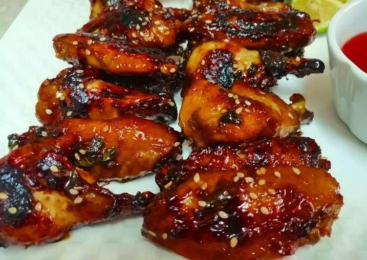 Simple Way to Prepare Any-night-of-the-week Honey and Soy Chicken Wings