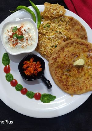 ગોબી પનીર ચીઝ પરાઠા રેસીપી મુખ્ય ફોટો