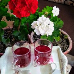 Cinnamon-Hibiscus Tea A picture of Cinnamon-Hibiscus Tea.