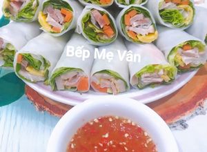 Hình của món Phở Cuốn Thịt Heo.