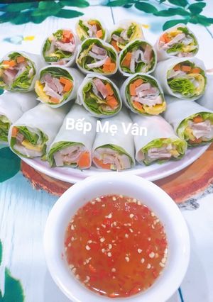 Hình của món Phở Cuốn Thịt Heo.
