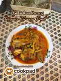 Gulai Ikan Kacang dengan Terung Pipit