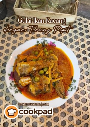 Gambar Gulai Ikan Kacang dengan Terung Pipit