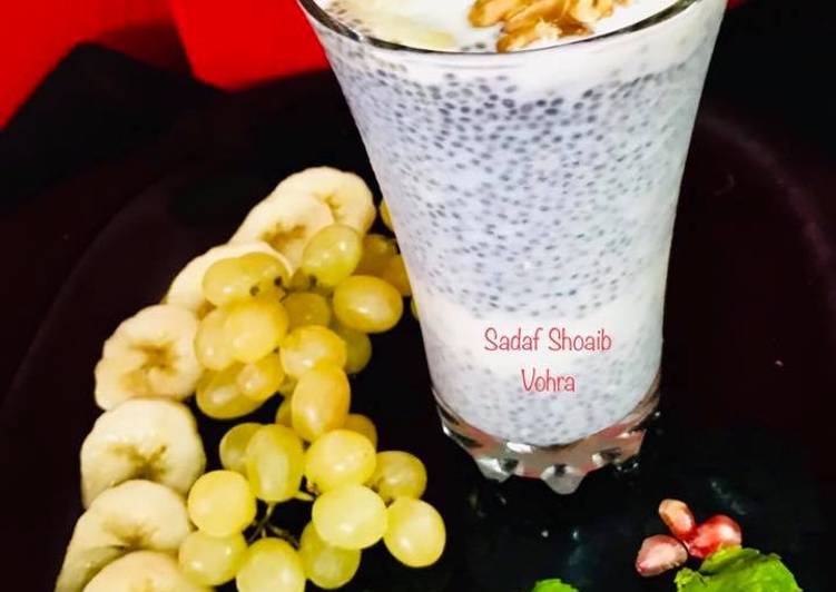 Chia Seeds Drink #Ramazankitayari #CookpadApp