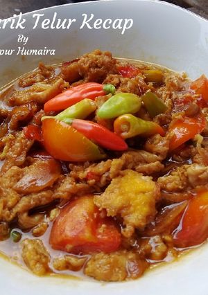 Foto resep Orak-arik Telur Kecap
