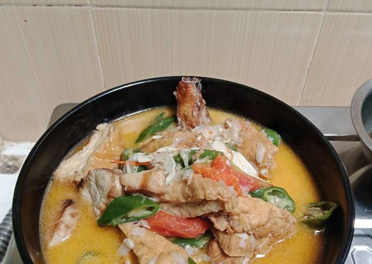 Resep Sayur ikan cucut/peh + tahu oleh Dwi Anggun - Cookpad