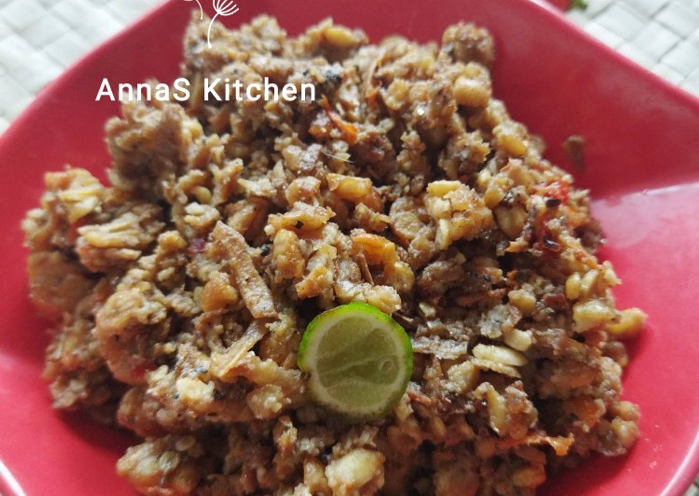 112. Sambal Teri Tempe