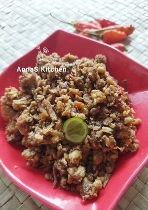 Foto resep 112. Sambal Teri Tempe