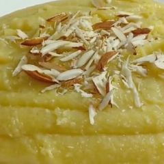 Almond halwa A picture of Almond halwa.