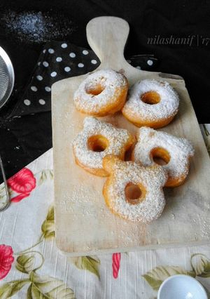 Foto resep Eggless Pumpkin Donat