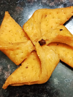 A picture of Pinwheel Mathri.