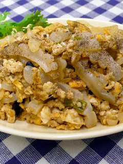 苦瓜鹹蛋 ☆鹹蛋炒蔬菜6 的食譜成品照片