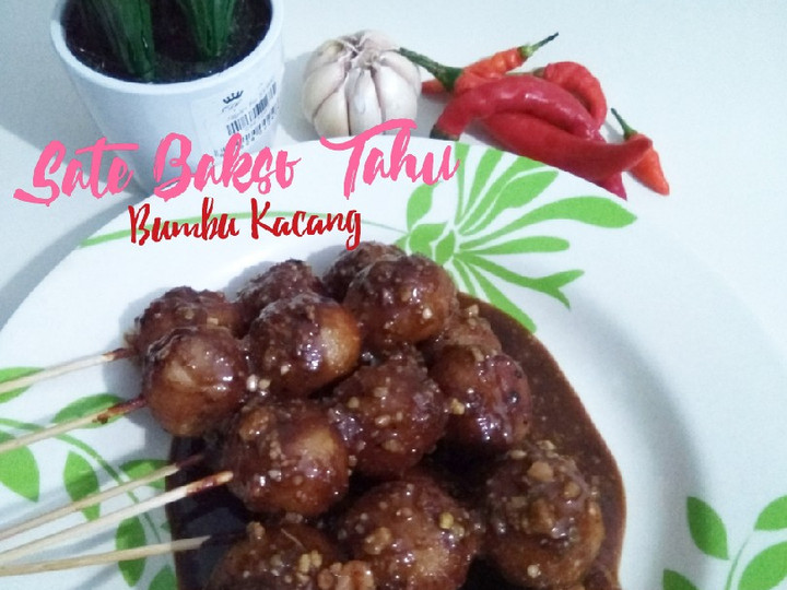 Bagaimana Membuat Sate Bakso Tahu Bumbu Kacang yang Lezat Sekali