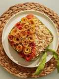 Torta di mandorle con le mele, cottura airfryer 🌷