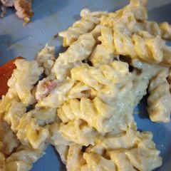 A picture of Pasta in Bechamel.