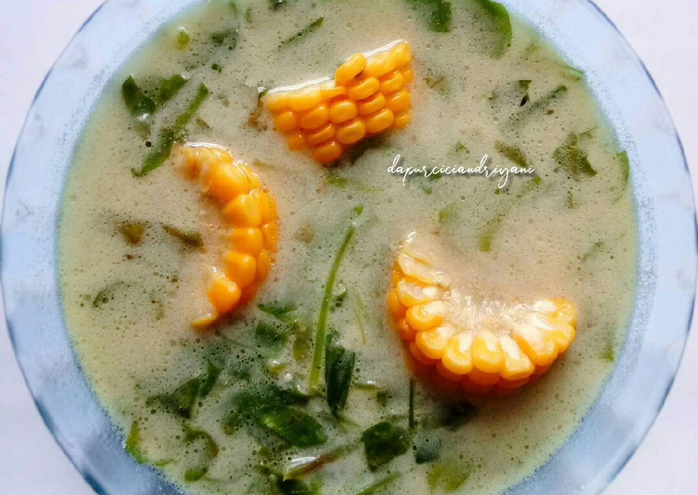 Resep Bobor Bayam Jagung, Lezat Sekali