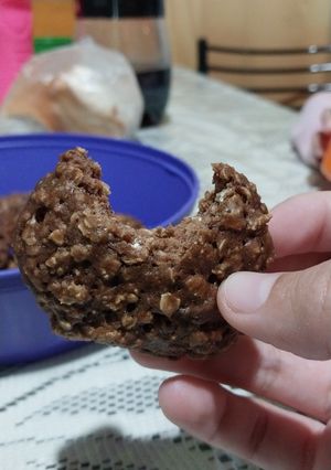 Una foto de Galletitas de avena y chocolate